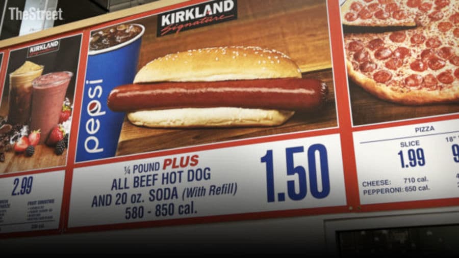 Costco Hot Dog