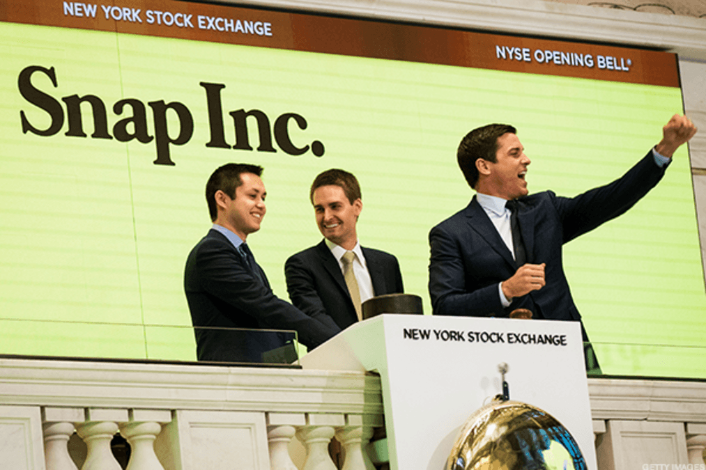 Snap Stops Some of the Bleeding, and That's What We Want to See