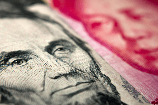 U.S. dollar Chinese yuan